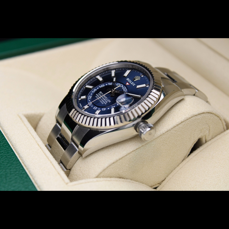 Sky-Dweller Blue Dial