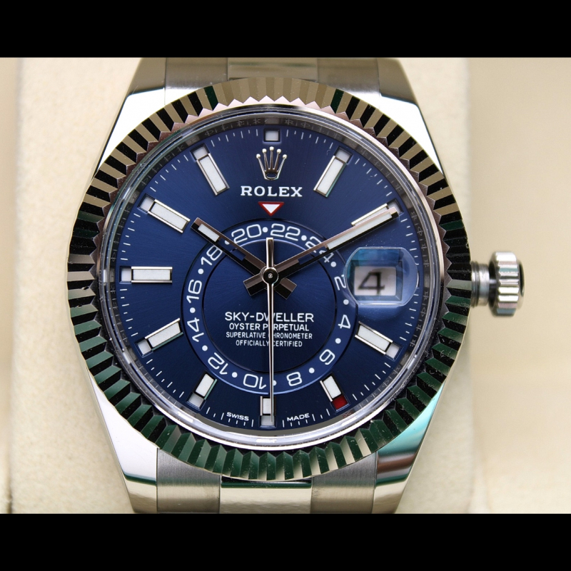 Sky-Dweller Blue Dial