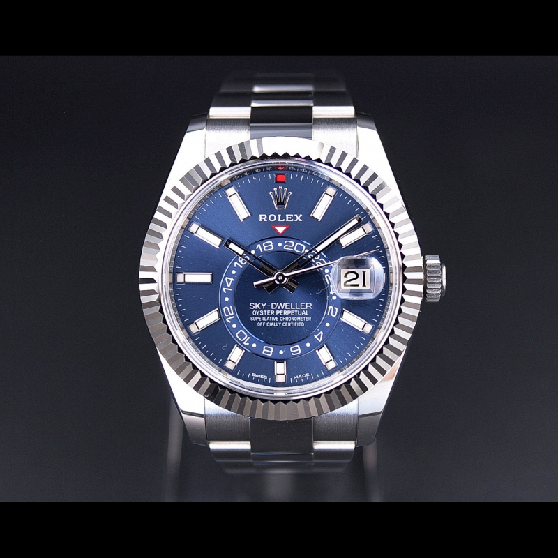 Sky-Dweller Blue Dial