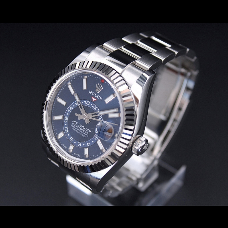 Sky-Dweller Blue Dial